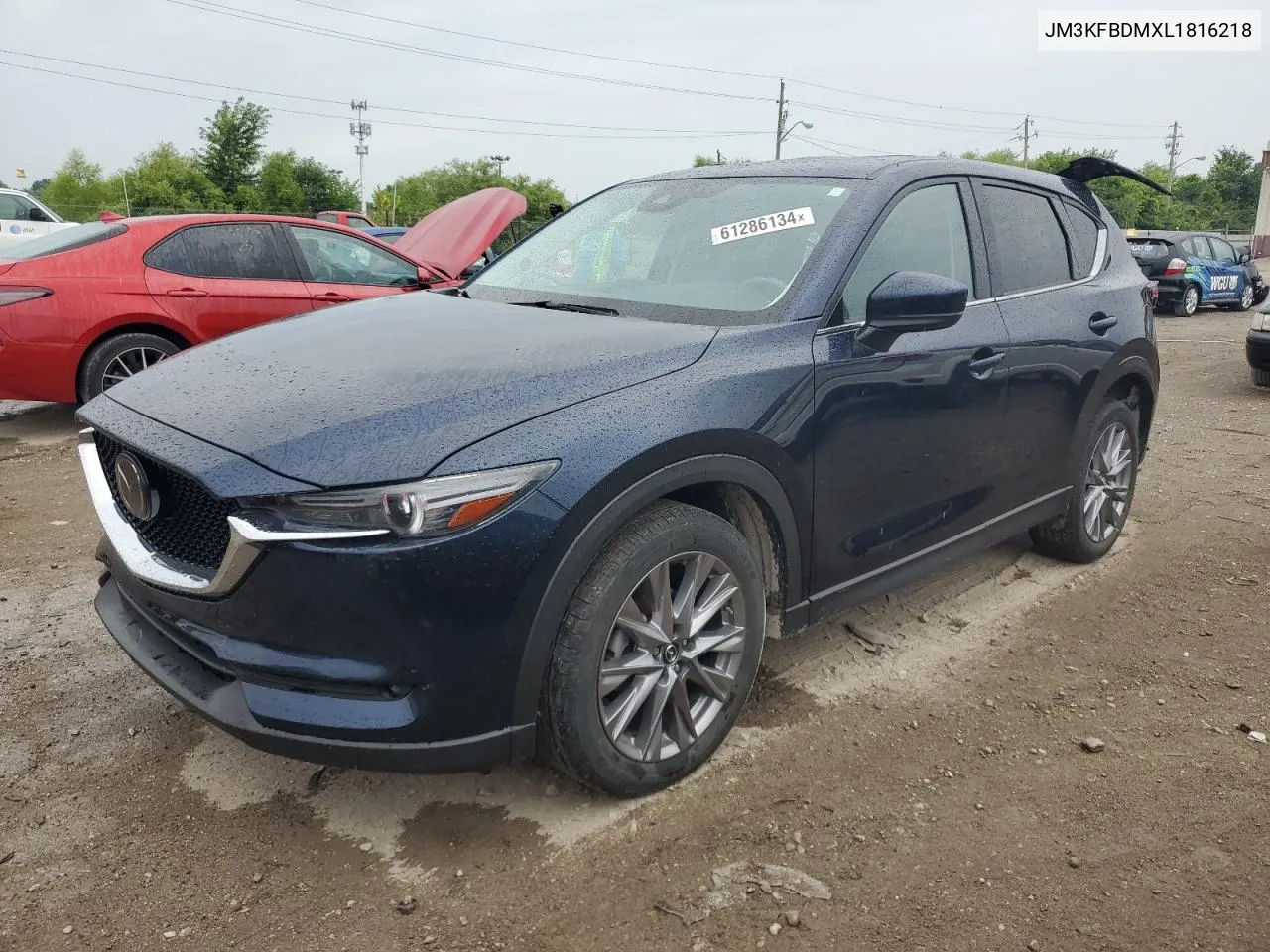 2020 Mazda Cx-5 Grand Touring VIN: JM3KFBDMXL1816218 Lot: 61286134