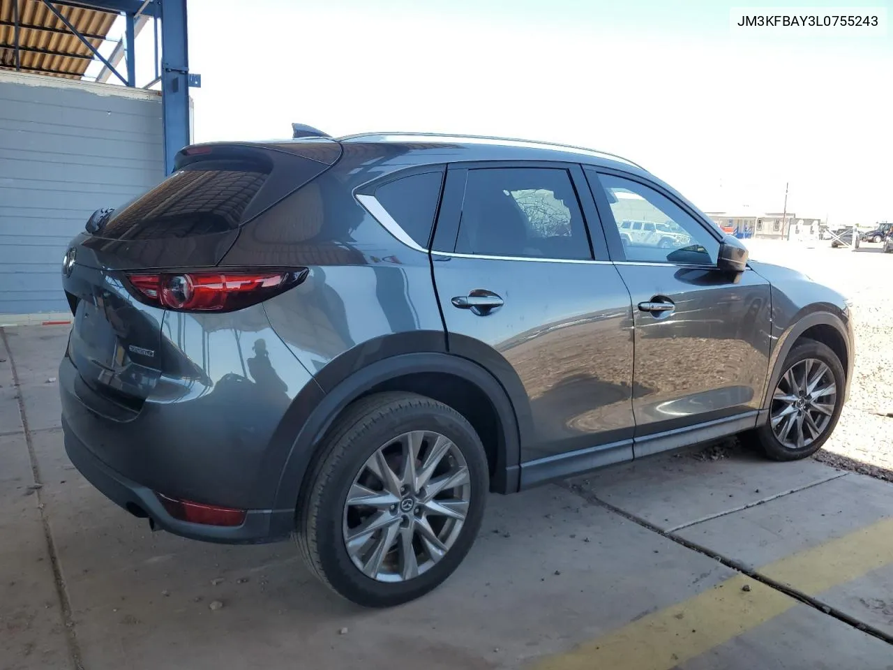 2020 Mazda Cx-5 Grand Touring Reserve VIN: JM3KFBAY3L0755243 Lot: 61370904