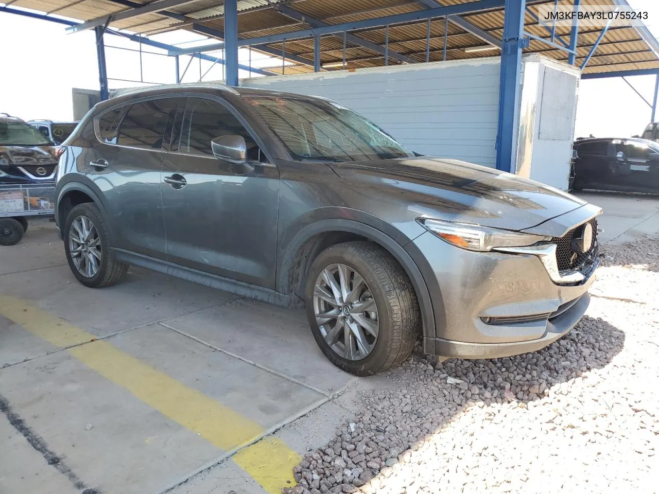 2020 Mazda Cx-5 Grand Touring Reserve VIN: JM3KFBAY3L0755243 Lot: 61370904