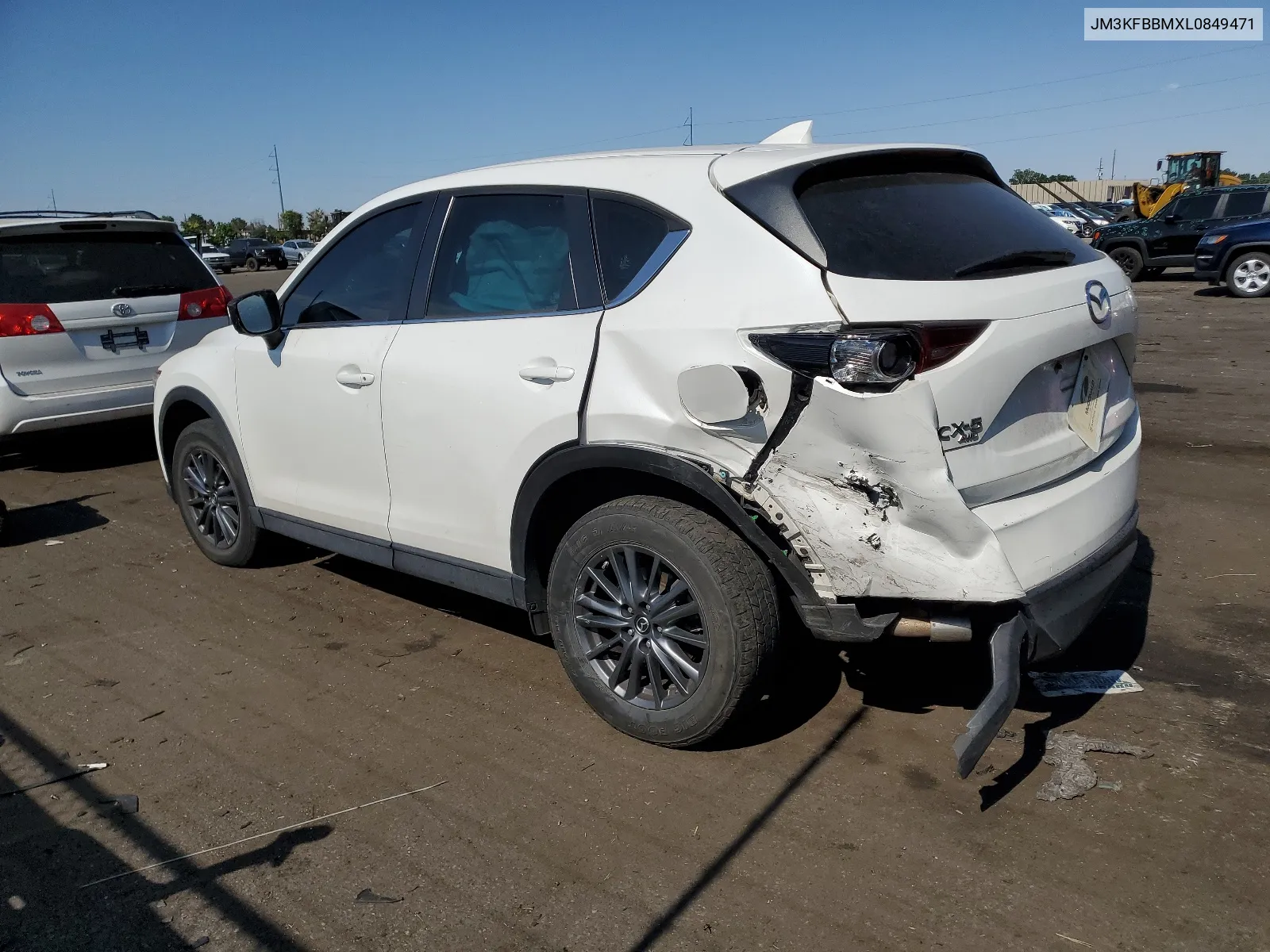 2020 Mazda Cx-5 Sport VIN: JM3KFBBMXL0849471 Lot: 62630304