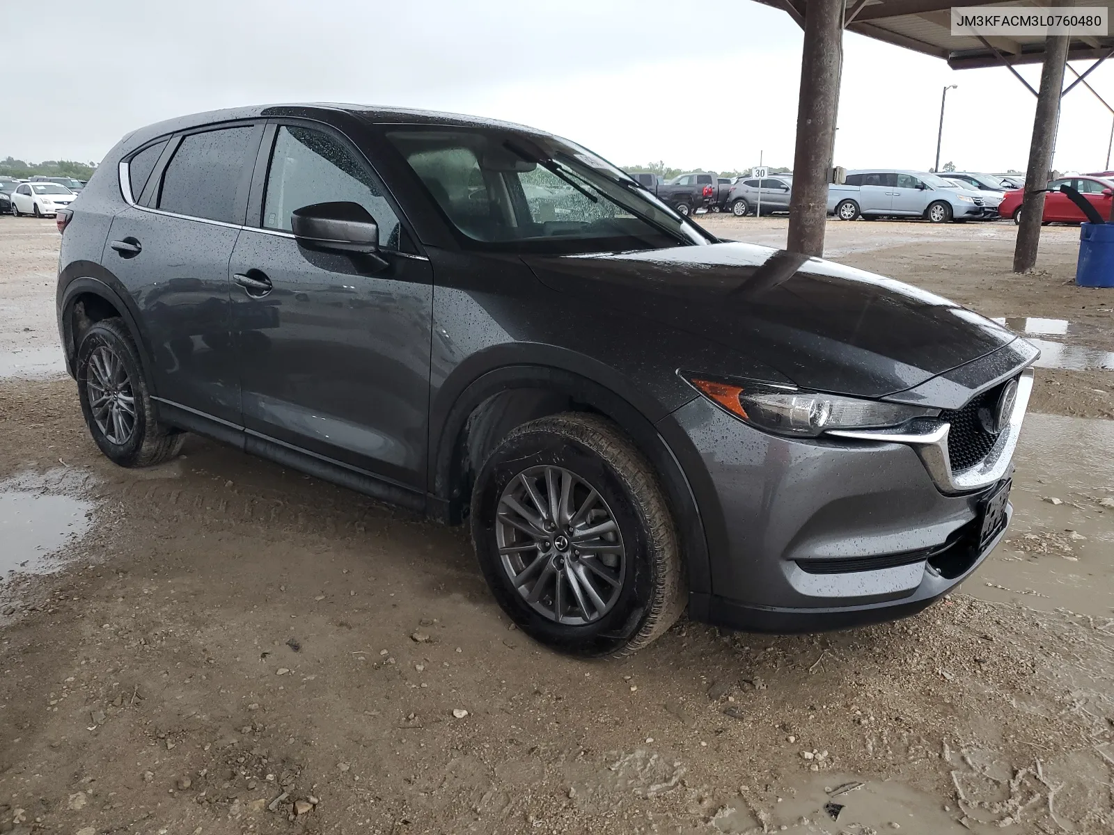 2020 Mazda Cx-5 Touring VIN: JM3KFACM3L0760480 Lot: 64305574