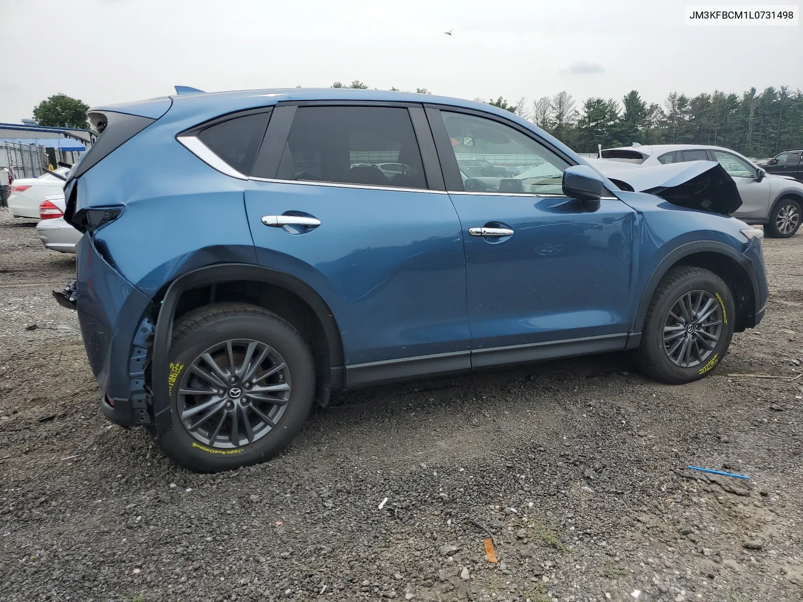 2020 Mazda Cx-5 Touring VIN: JM3KFBCM1L0731498 Lot: 64357924