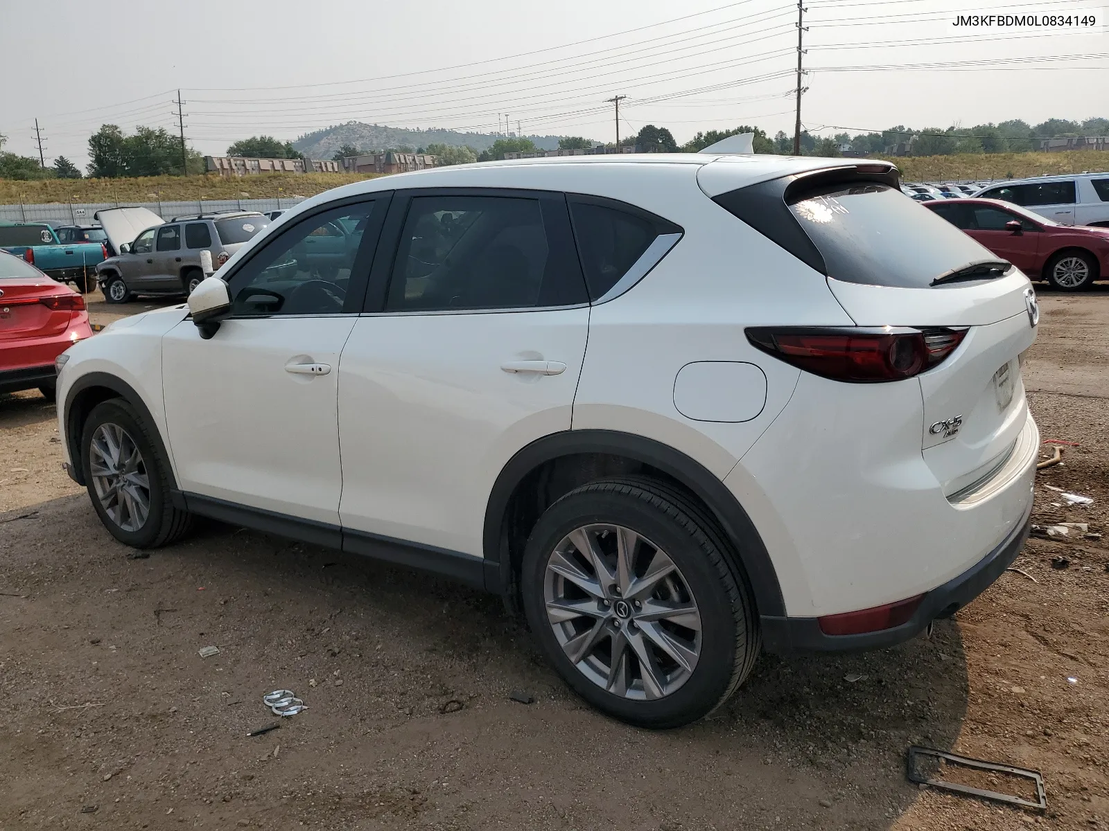 2020 Mazda Cx-5 Grand Touring VIN: JM3KFBDM0L0834149 Lot: 64454944