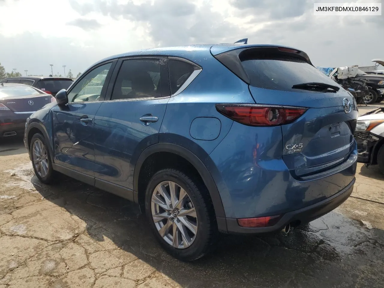 2020 Mazda Cx-5 Grand Touring VIN: JM3KFBDMXL0846129 Lot: 64880674