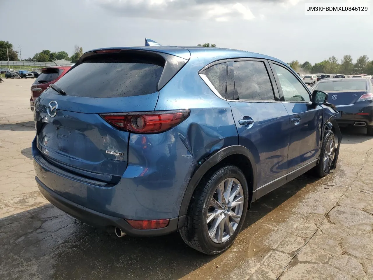 2020 Mazda Cx-5 Grand Touring VIN: JM3KFBDMXL0846129 Lot: 64880674