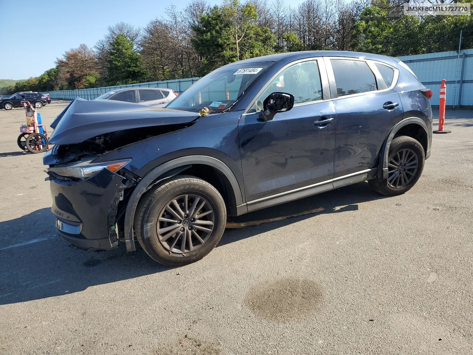 2020 Mazda Cx-5 Touring VIN: JM3KFBCM1L1727770 Lot: 67581484