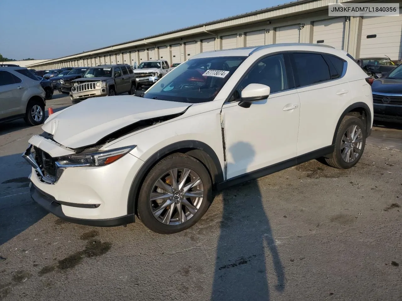 2020 Mazda Cx-5 Grand Touring VIN: JM3KFADM7L1840356 Lot: 67773074