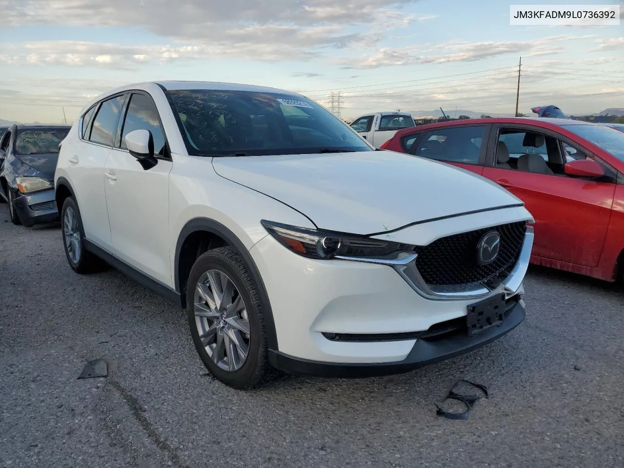 2020 Mazda Cx-5 Grand Touring VIN: JM3KFADM9L0736392 Lot: 68920214