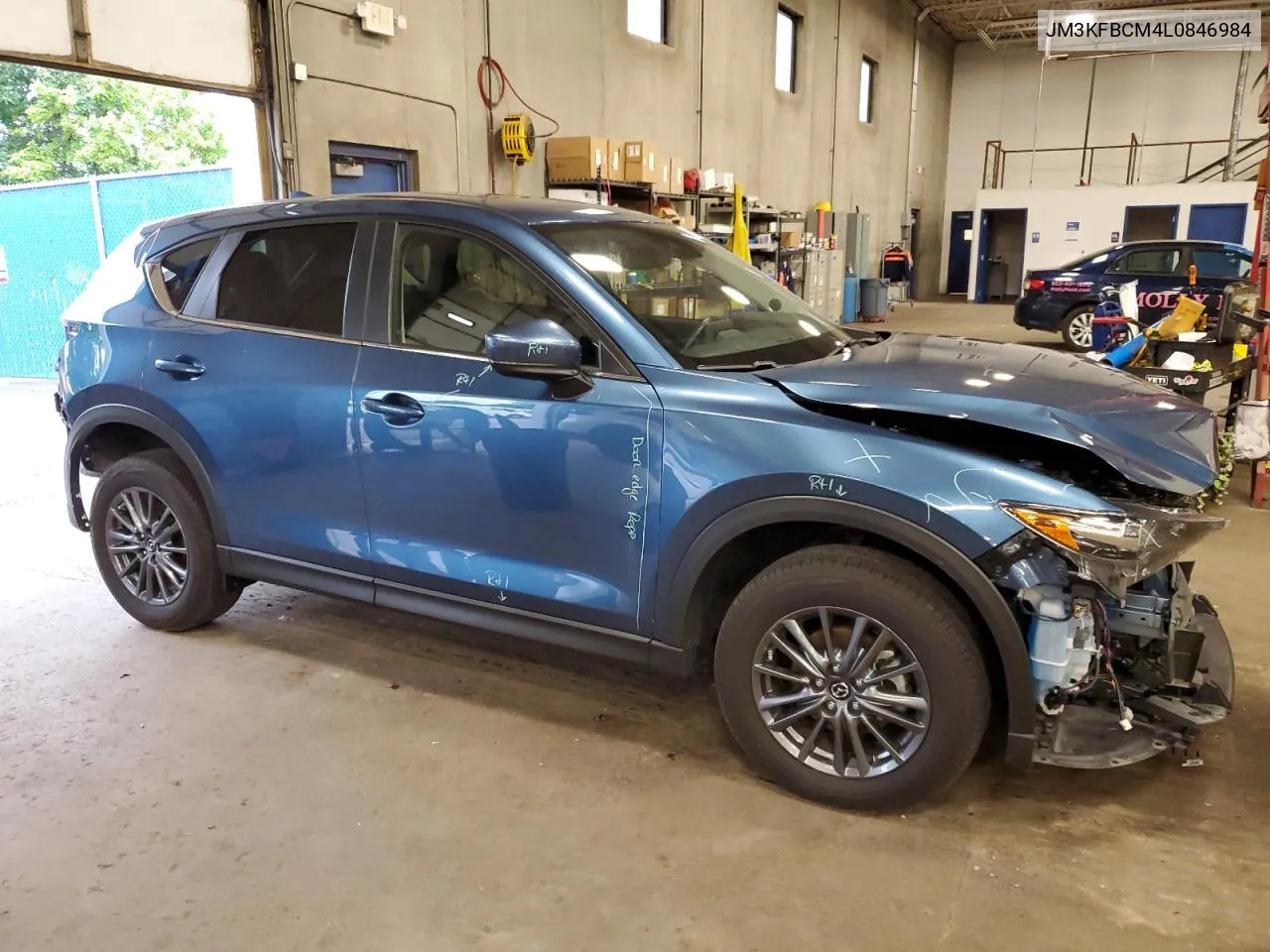 2020 Mazda Cx-5 Touring VIN: JM3KFBCM4L0846984 Lot: 69089164