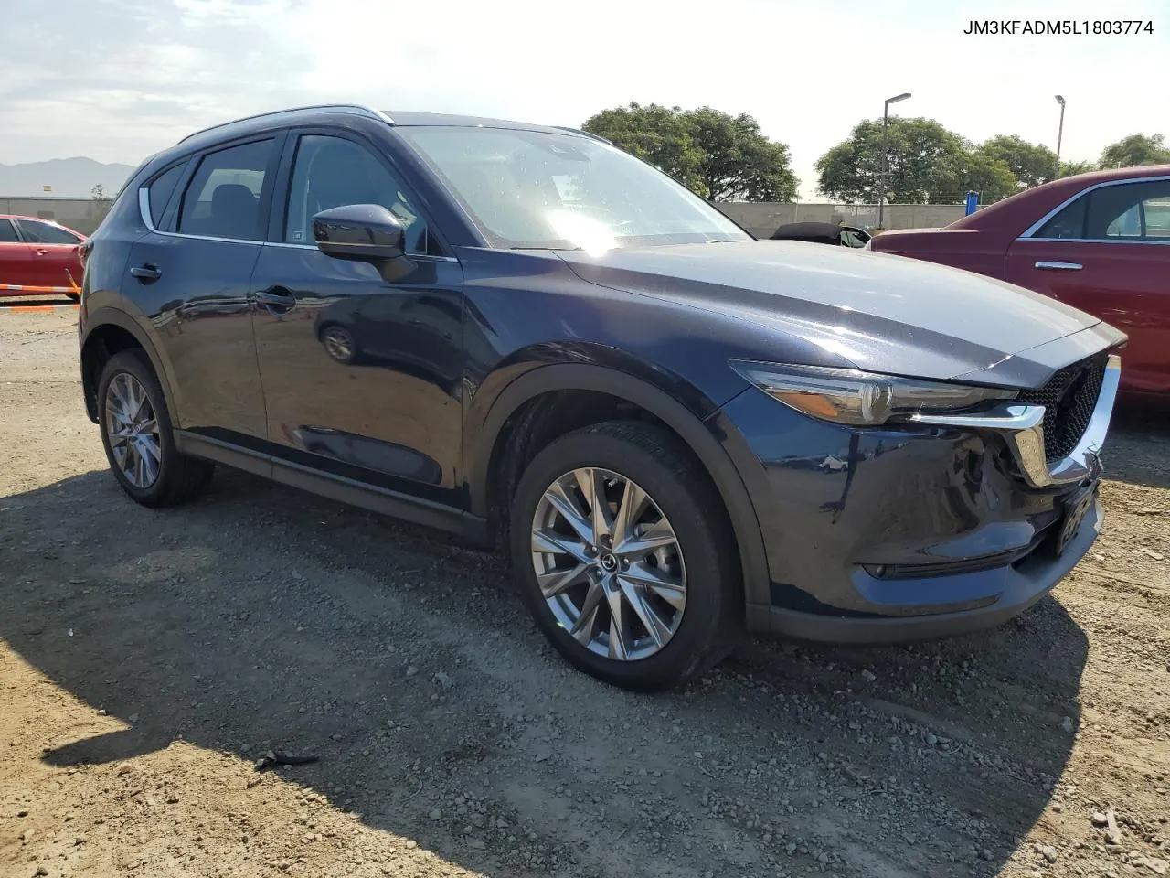 2020 Mazda Cx-5 Grand Touring VIN: JM3KFADM5L1803774 Lot: 69616254