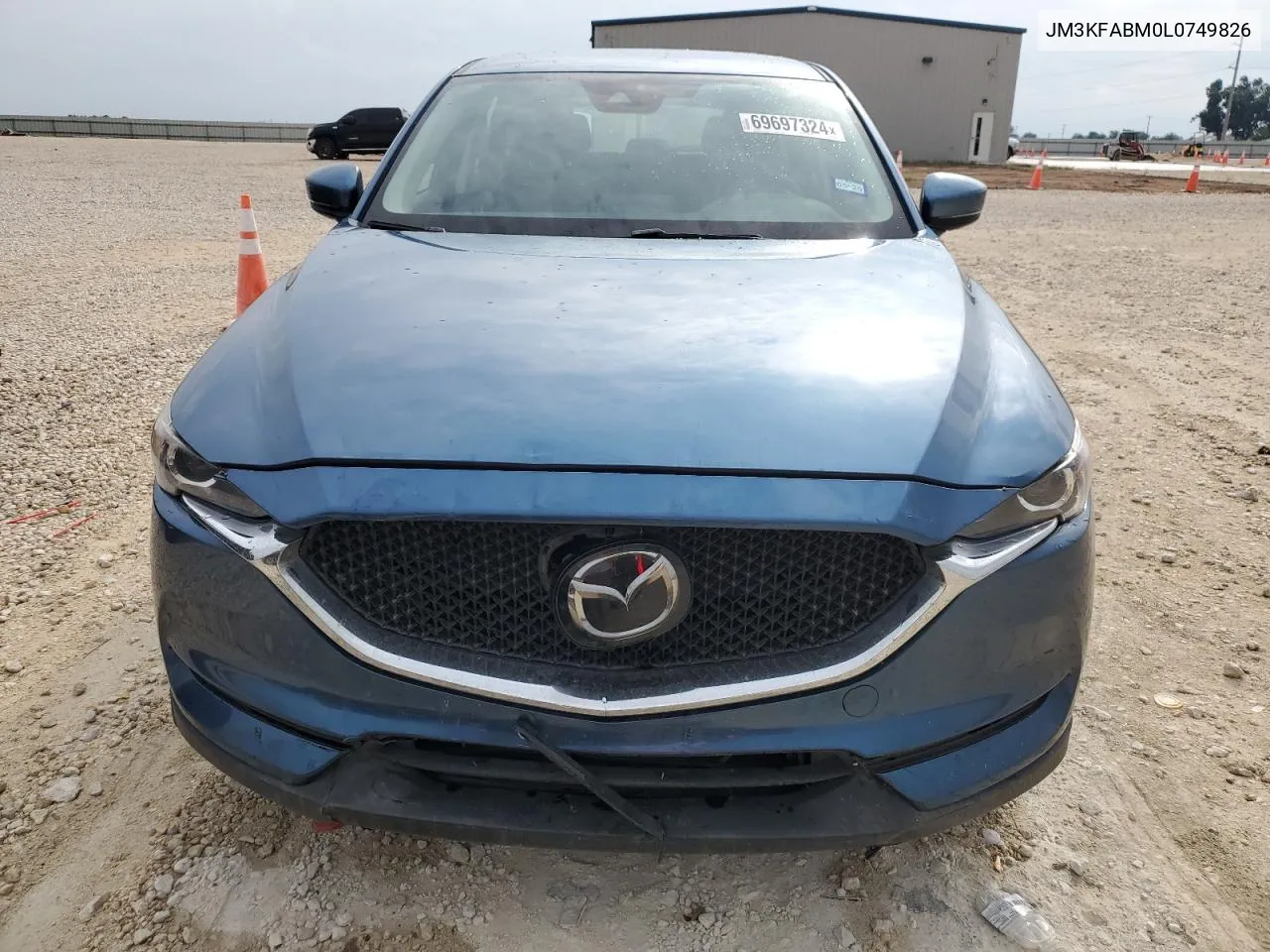 2020 Mazda Cx-5 Sport VIN: JM3KFABM0L0749826 Lot: 69697324