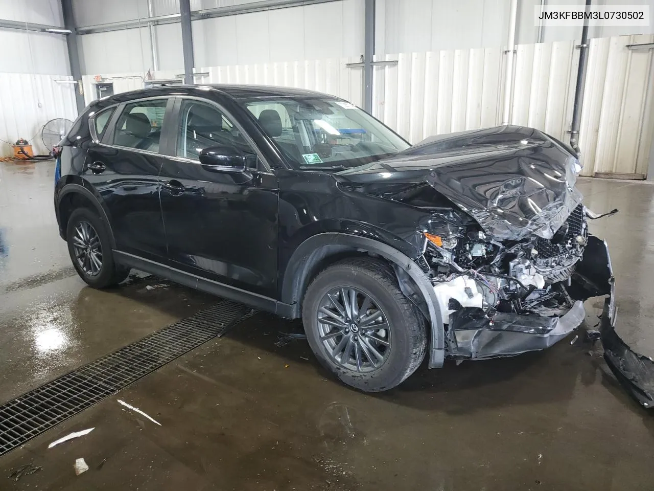 2020 Mazda Cx-5 Sport VIN: JM3KFBBM3L0730502 Lot: 70086794