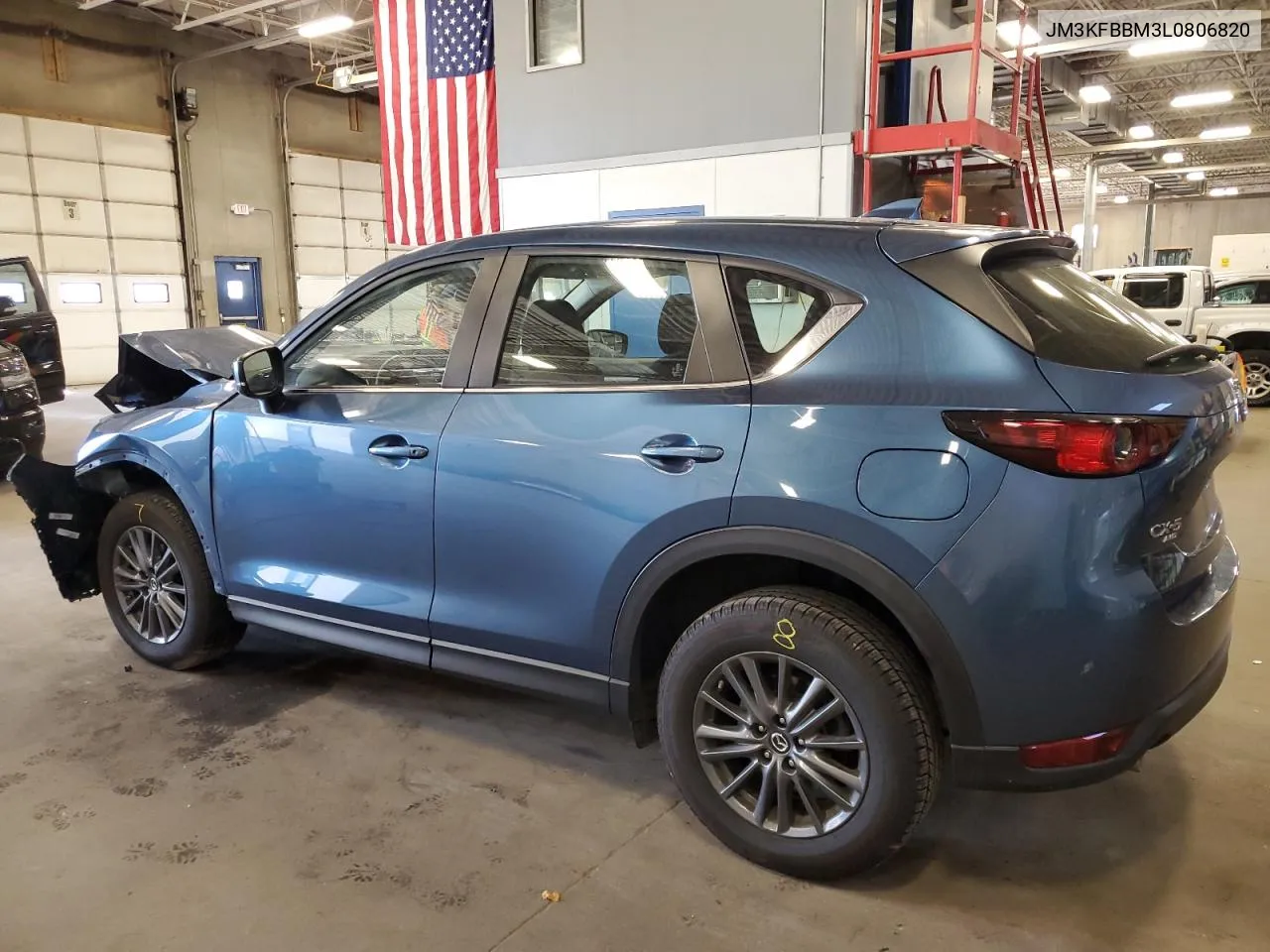 2020 Mazda Cx-5 Sport VIN: JM3KFBBM3L0806820 Lot: 70093784