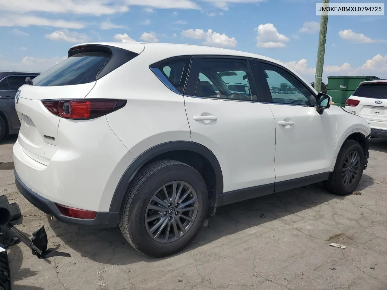 JM3KFABMXL0794725 2020 Mazda Cx-5 Sport