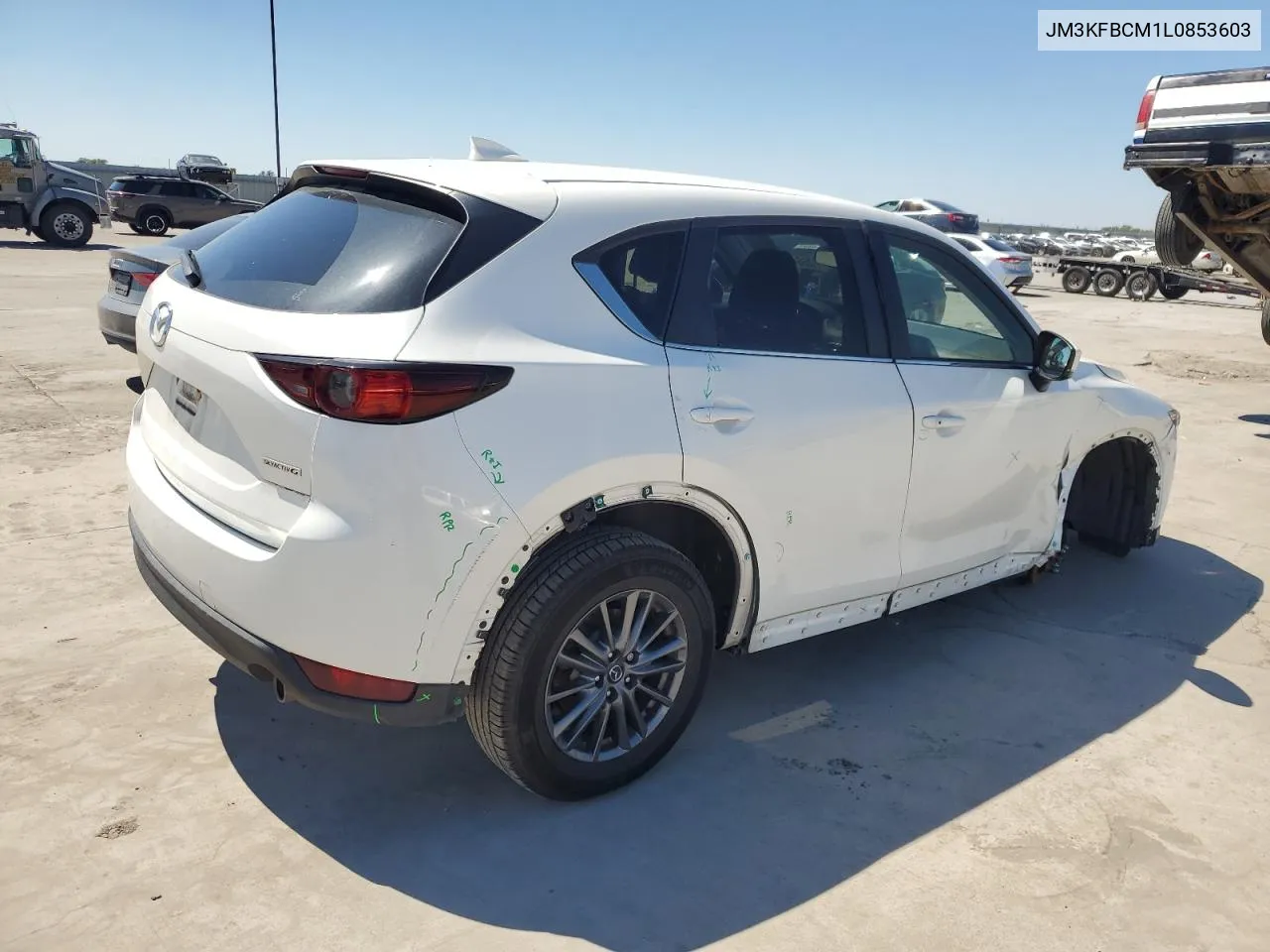 2020 Mazda Cx-5 Touring VIN: JM3KFBCM1L0853603 Lot: 70664494