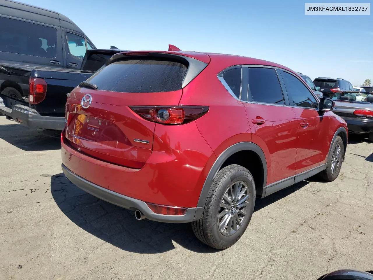 2020 Mazda Cx-5 Touring VIN: JM3KFACMXL1832737 Lot: 71074044