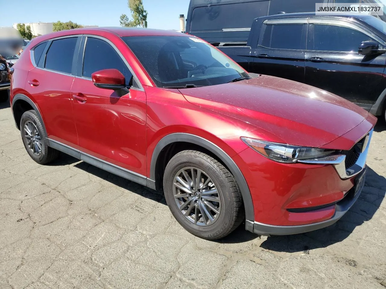 2020 Mazda Cx-5 Touring VIN: JM3KFACMXL1832737 Lot: 71074044