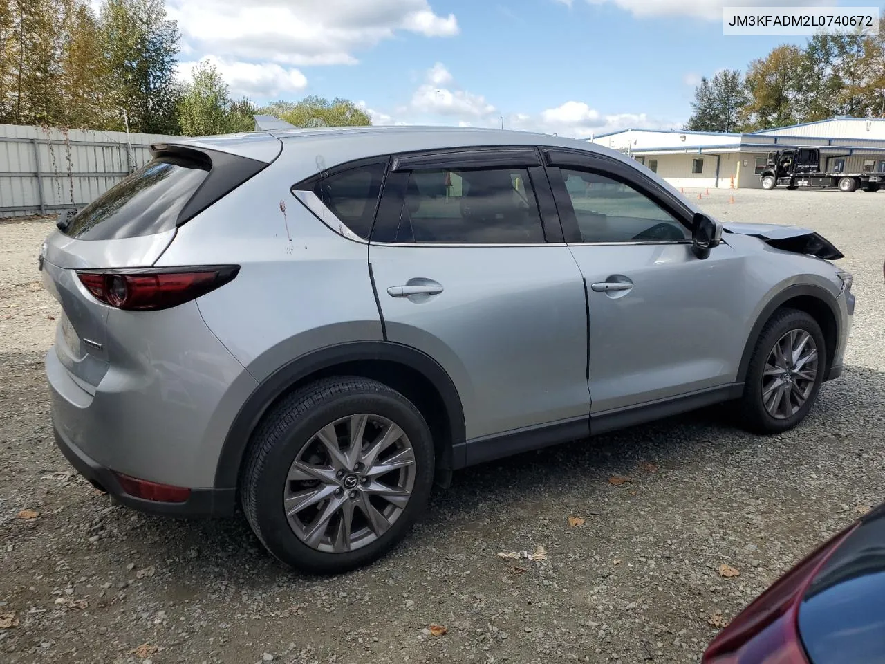 2020 Mazda Cx-5 Grand Touring VIN: JM3KFADM2L0740672 Lot: 71610934