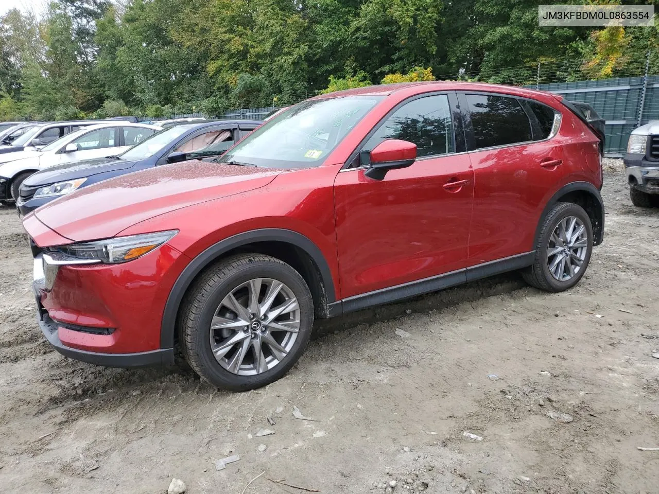 2020 Mazda Cx-5 Grand Touring VIN: JM3KFBDM0L0863554 Lot: 71951384