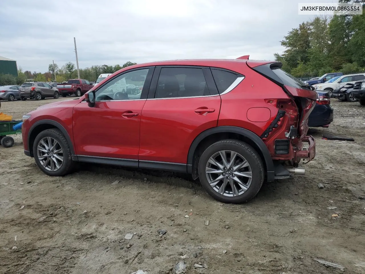 2020 Mazda Cx-5 Grand Touring VIN: JM3KFBDM0L0863554 Lot: 71951384