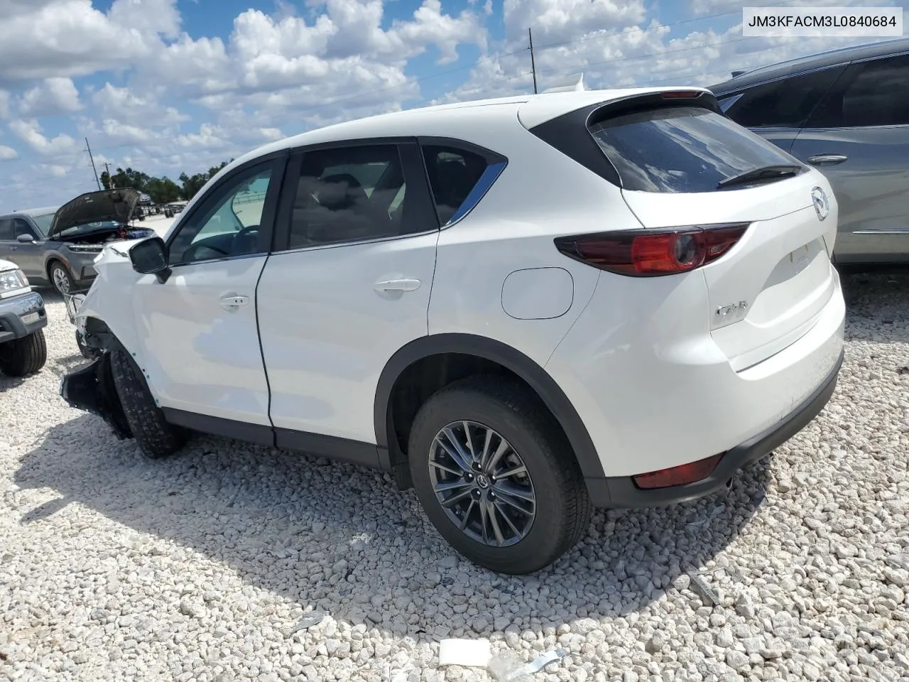 2020 Mazda Cx-5 Touring VIN: JM3KFACM3L0840684 Lot: 71990044