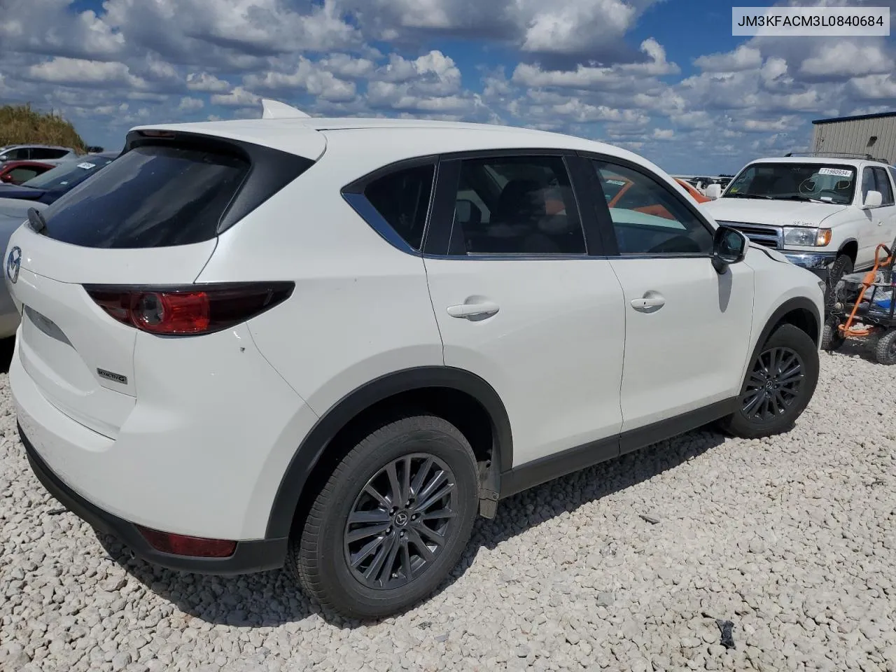 2020 Mazda Cx-5 Touring VIN: JM3KFACM3L0840684 Lot: 71990044