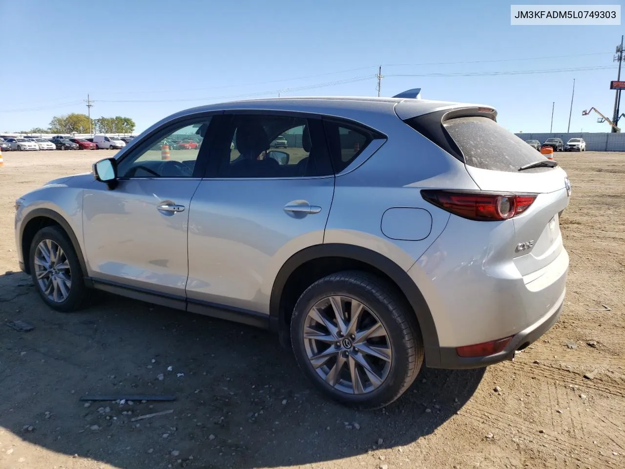 2020 Mazda Cx-5 Grand Touring VIN: JM3KFADM5L0749303 Lot: 72184154