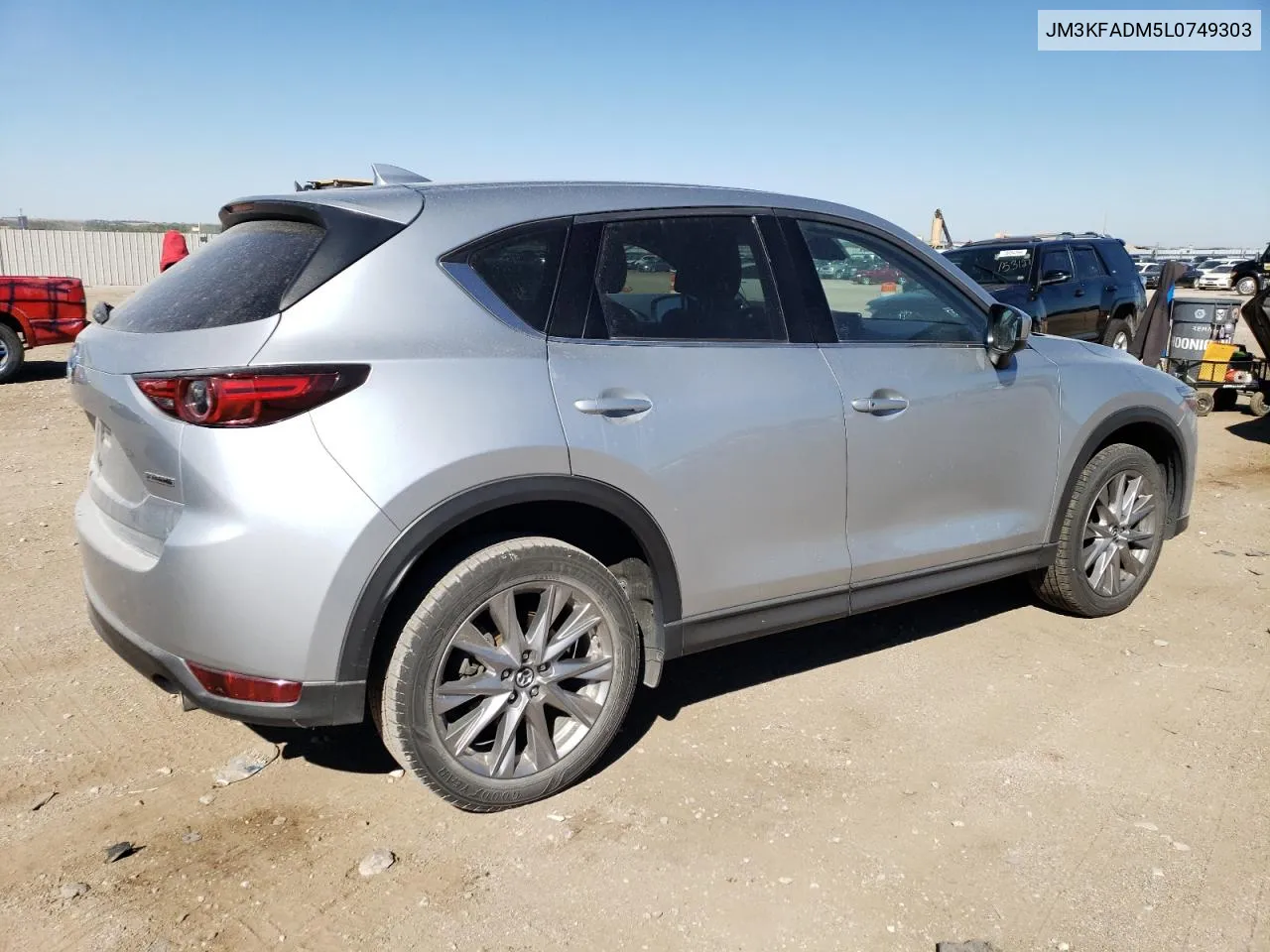 2020 Mazda Cx-5 Grand Touring VIN: JM3KFADM5L0749303 Lot: 72184154