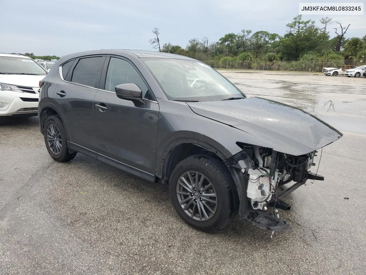 2020 Mazda Cx-5 Touring VIN: JM3KFACM8L0833245 Lot: 72243934