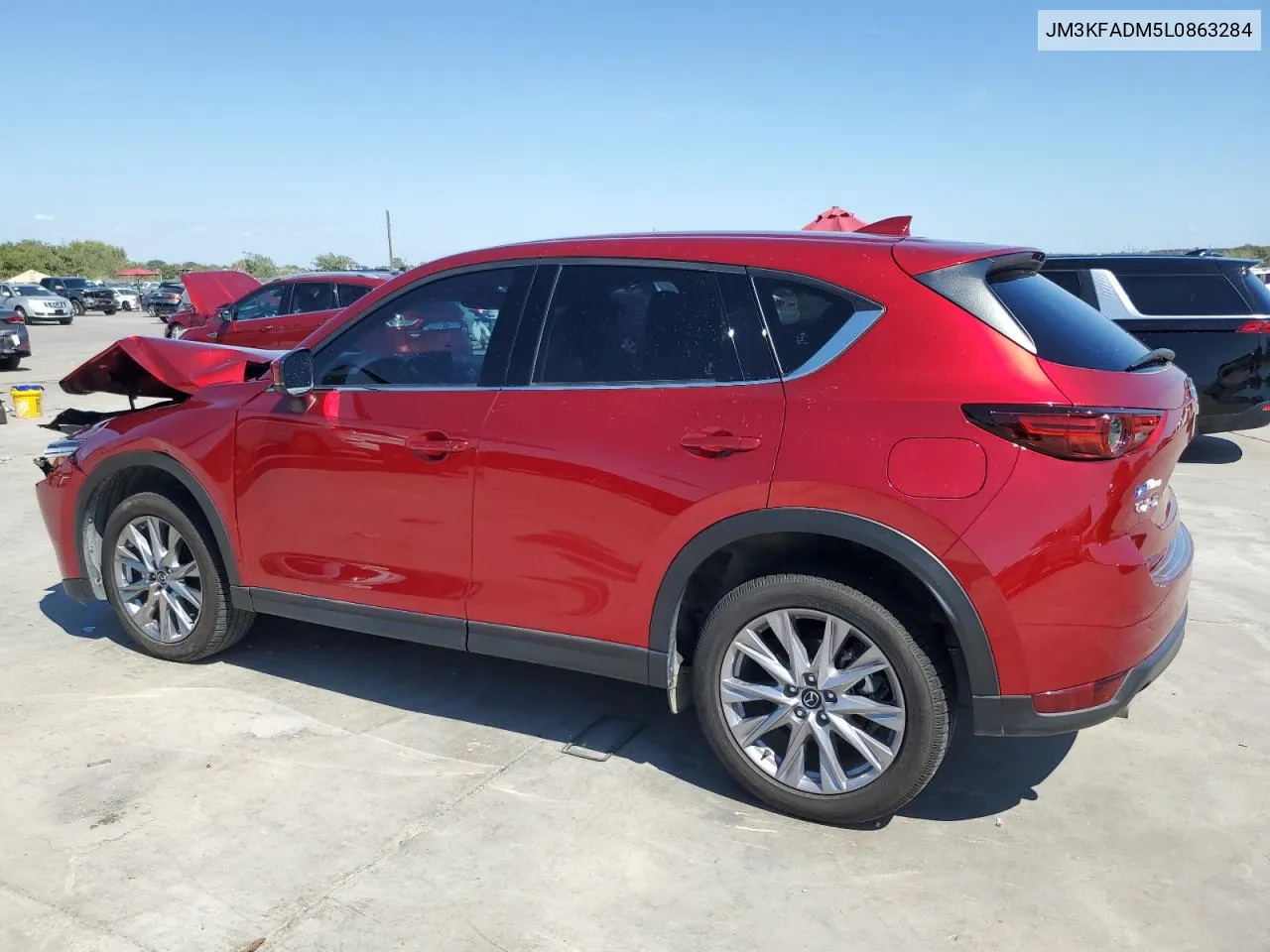 2020 Mazda Cx-5 Grand Touring VIN: JM3KFADM5L0863284 Lot: 72529674