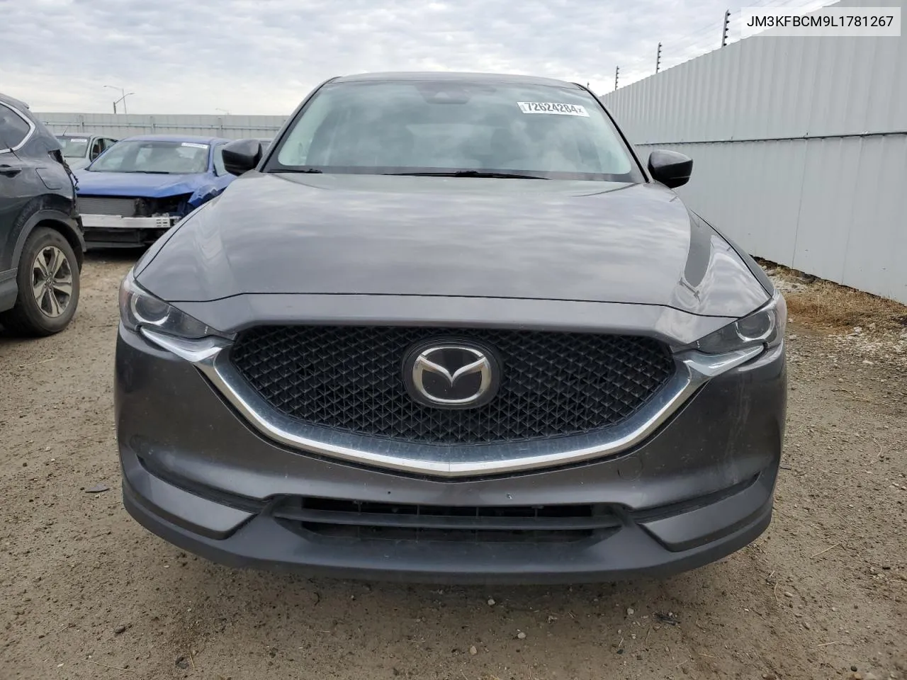 2020 Mazda Cx-5 Touring VIN: JM3KFBCM9L1781267 Lot: 72624284