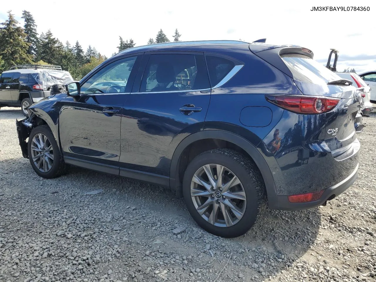 2020 Mazda Cx-5 Grand Touring Reserve VIN: JM3KFBAY9L0784360 Lot: 72655434