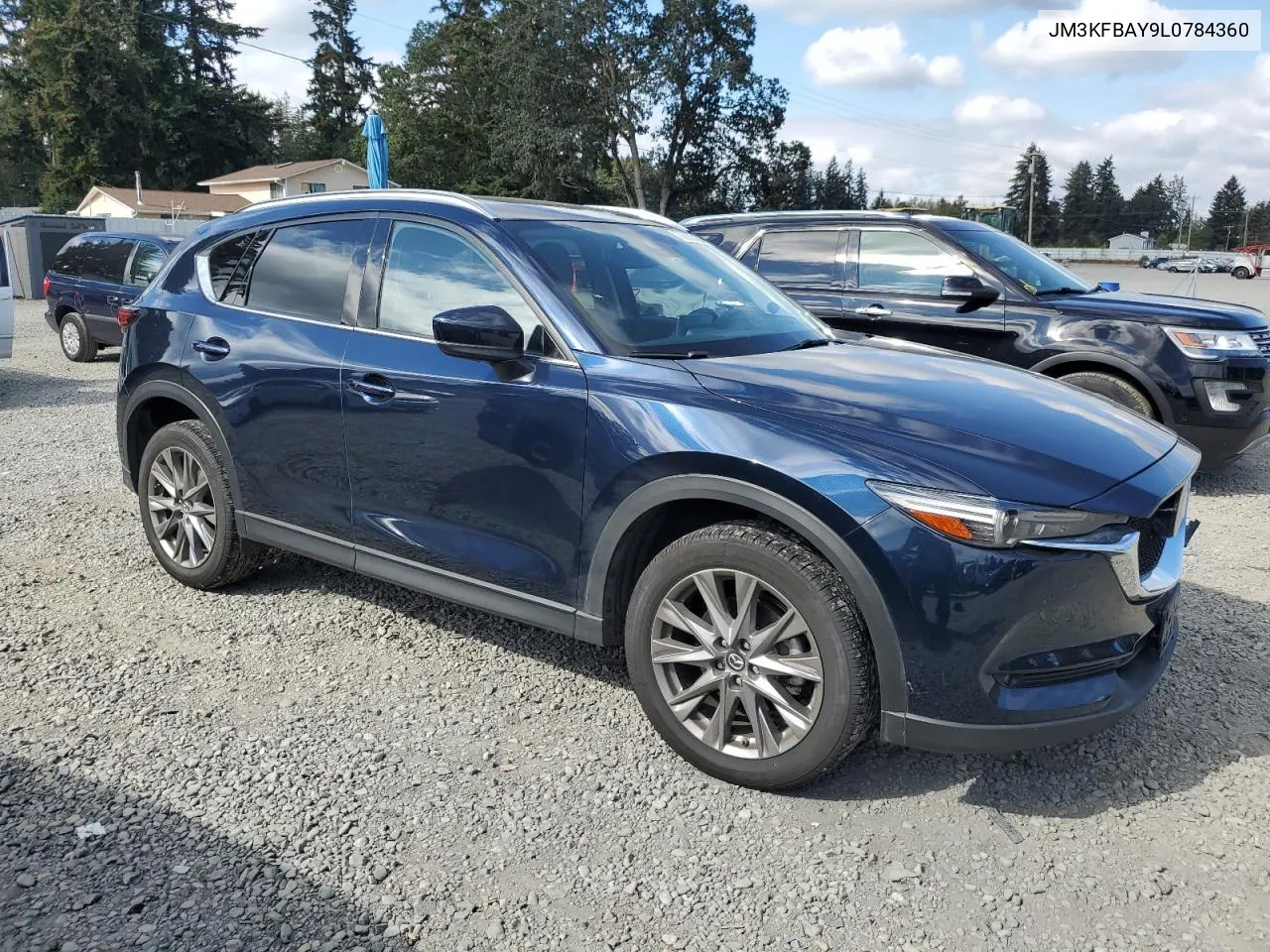 2020 Mazda Cx-5 Grand Touring Reserve VIN: JM3KFBAY9L0784360 Lot: 72655434