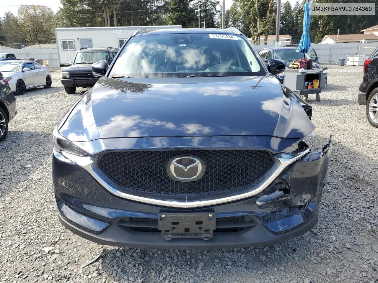 2020 Mazda Cx-5 Grand Touring Reserve VIN: JM3KFBAY9L0784360 Lot: 72655434