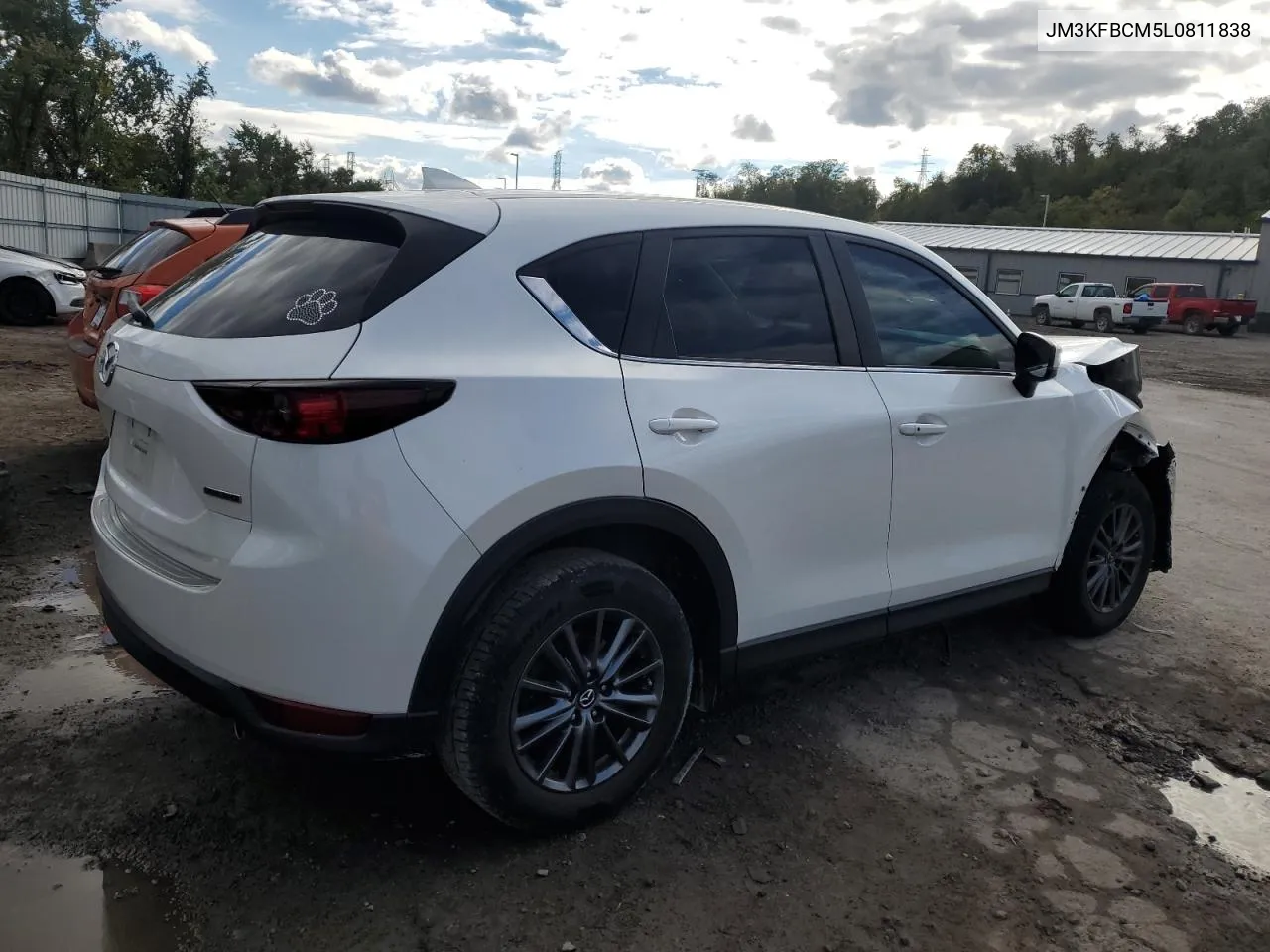 2020 Mazda Cx-5 Touring VIN: JM3KFBCM5L0811838 Lot: 72768404