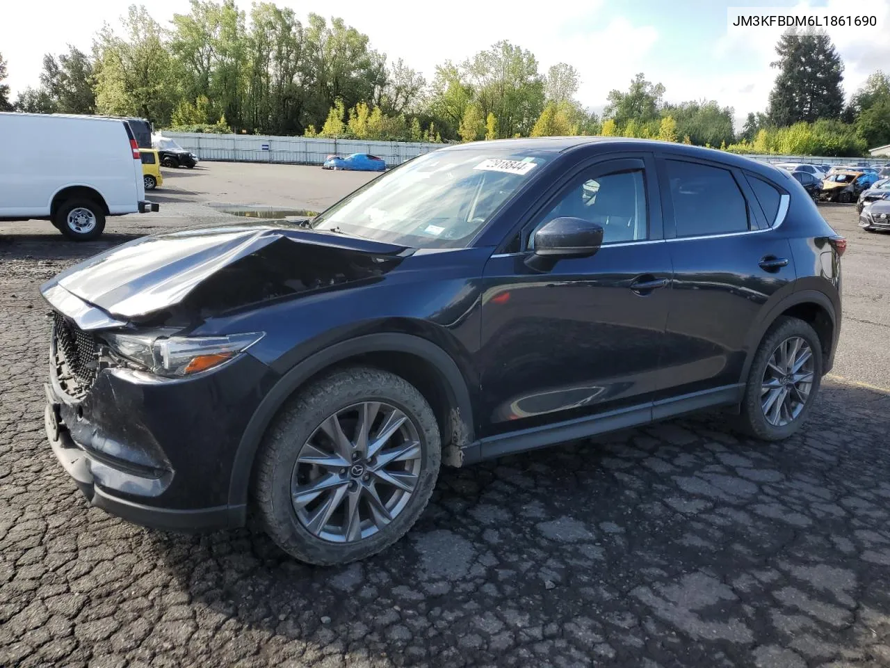 2020 Mazda Cx-5 Grand Touring VIN: JM3KFBDM6L1861690 Lot: 72918844