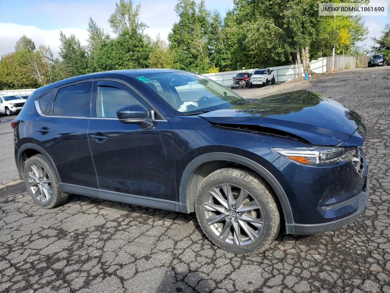 2020 Mazda Cx-5 Grand Touring VIN: JM3KFBDM6L1861690 Lot: 72918844