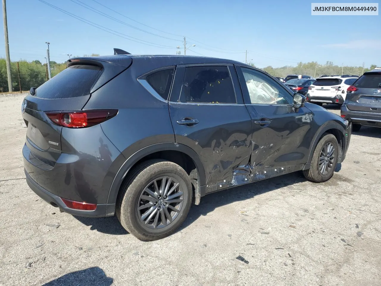 2020 Mazda Cx-5 Touring VIN: JM3KFBCM8M0449490 Lot: 73055984