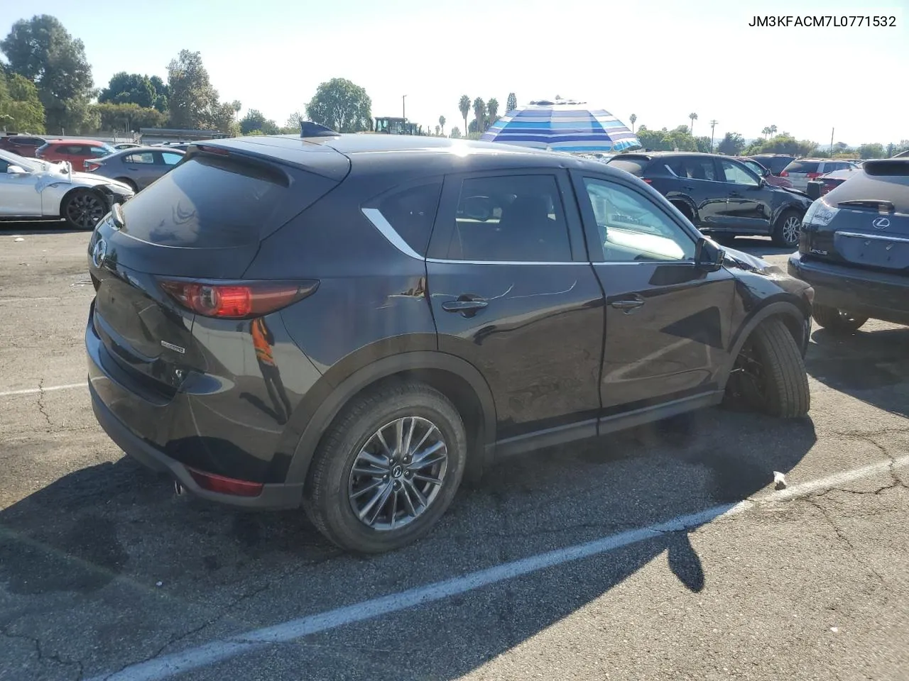 2020 Mazda Cx-5 Touring VIN: JM3KFACM7L0771532 Lot: 73389734