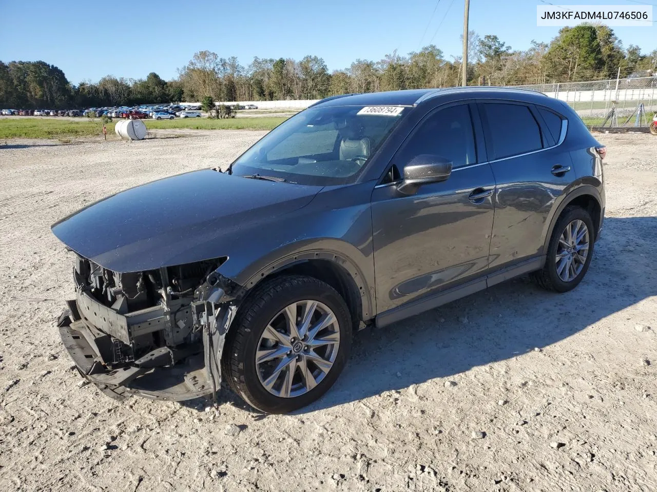 2020 Mazda Cx-5 Grand Touring VIN: JM3KFADM4L0746506 Lot: 73608794