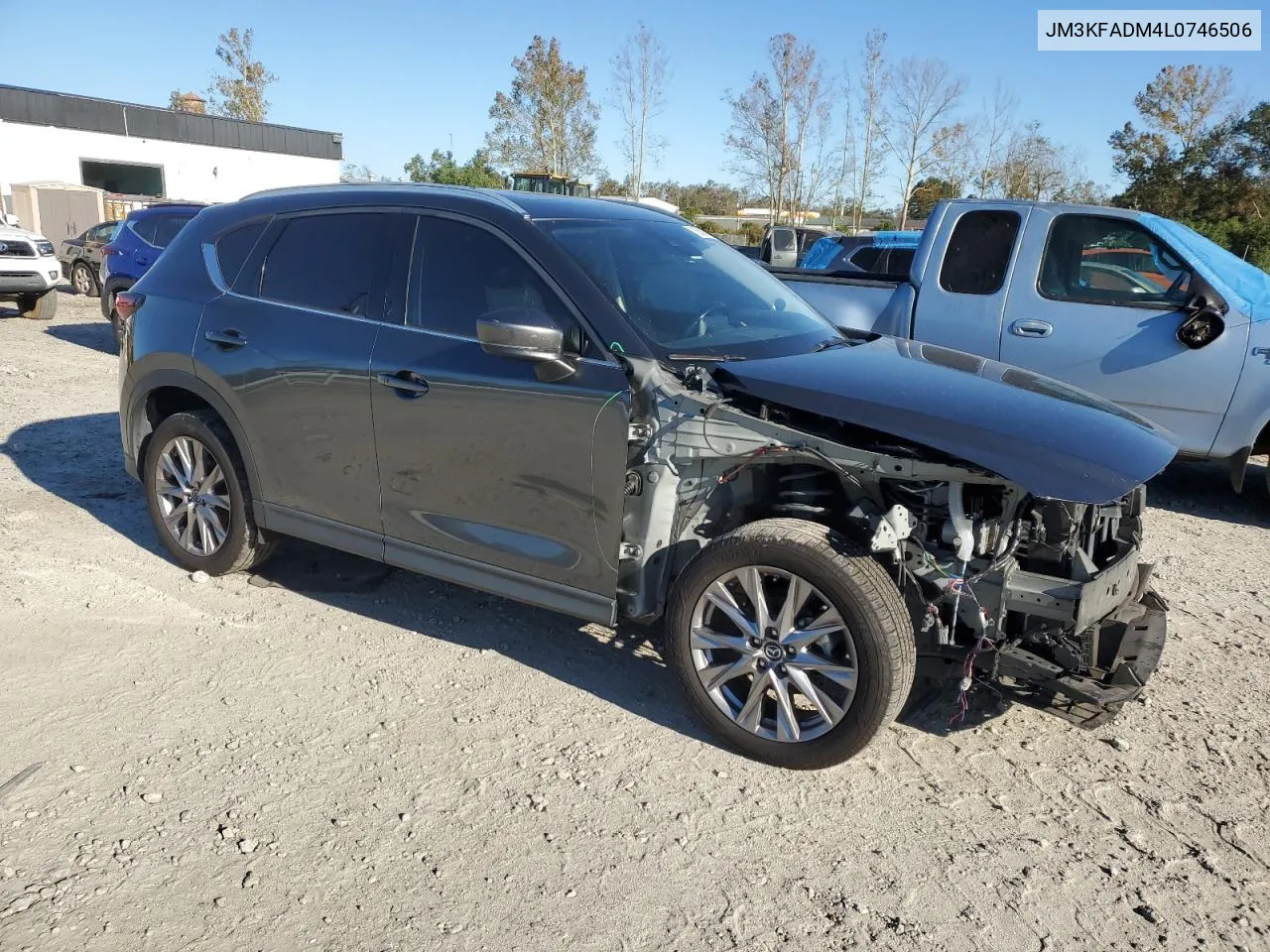 2020 Mazda Cx-5 Grand Touring VIN: JM3KFADM4L0746506 Lot: 73608794