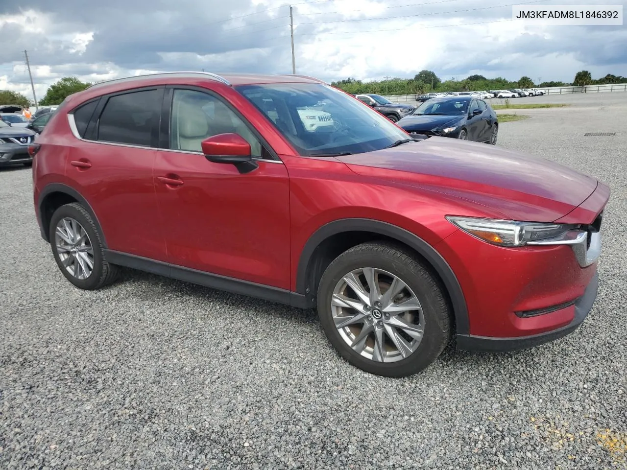 2020 Mazda Cx-5 Grand Touring VIN: JM3KFADM8L1846392 Lot: 73855764