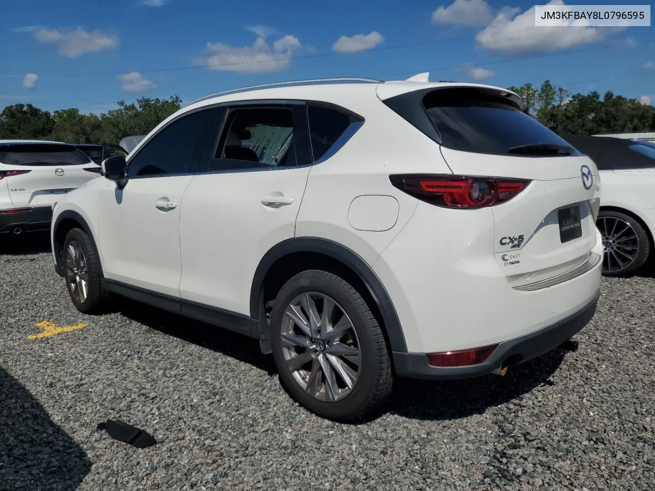 2020 Mazda Cx-5 Grand Touring Reserve VIN: JM3KFBAY8L0796595 Lot: 73868644