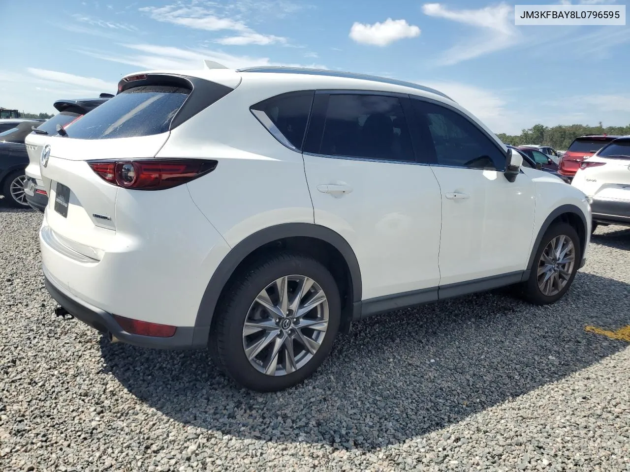 2020 Mazda Cx-5 Grand Touring Reserve VIN: JM3KFBAY8L0796595 Lot: 73868644