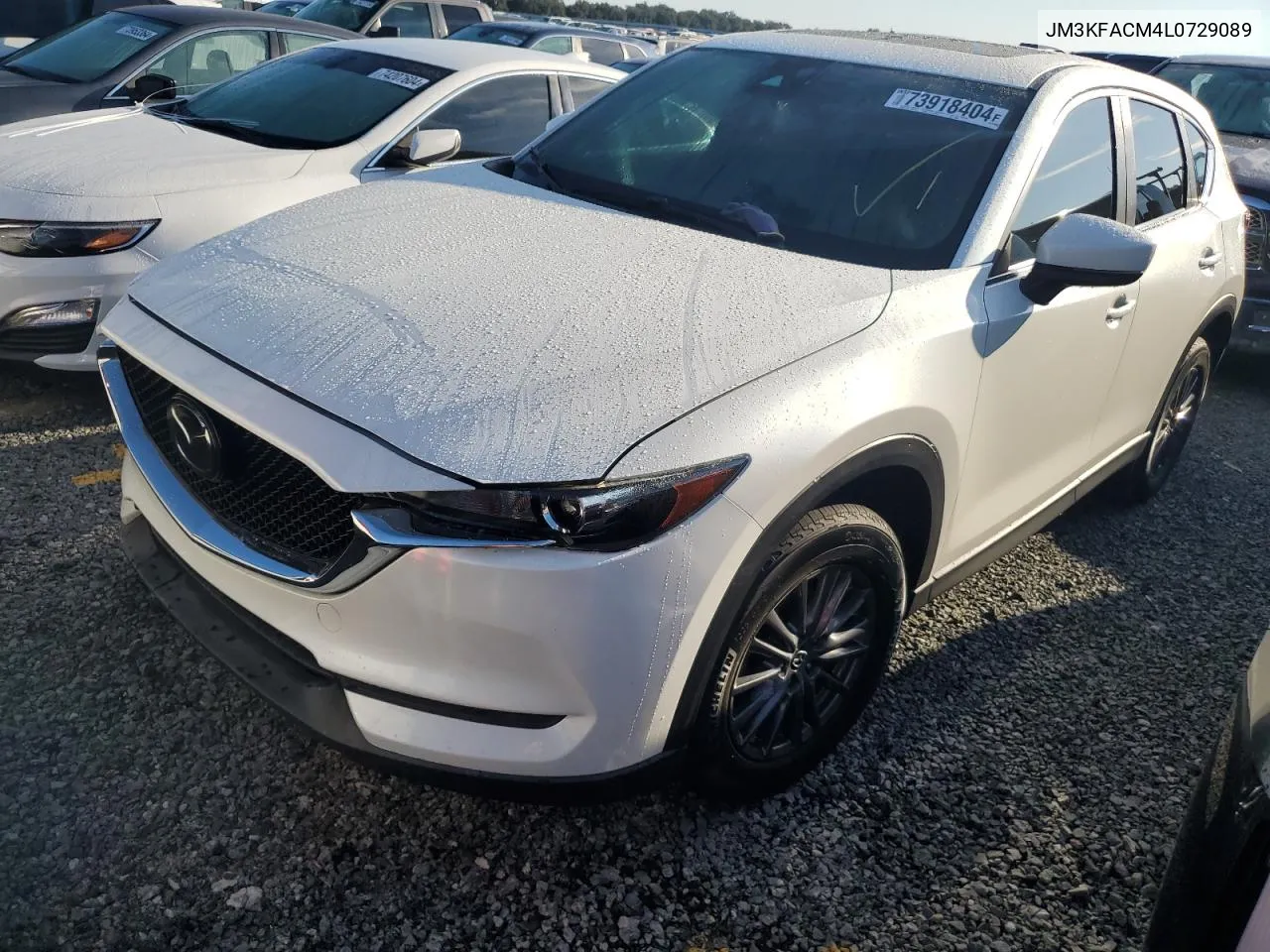 2020 Mazda Cx-5 Touring VIN: JM3KFACM4L0729089 Lot: 73918404