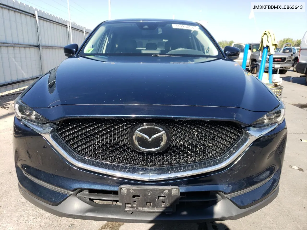 2020 Mazda Cx-5 Grand Touring VIN: JM3KFBDMXL0863643 Lot: 74024054