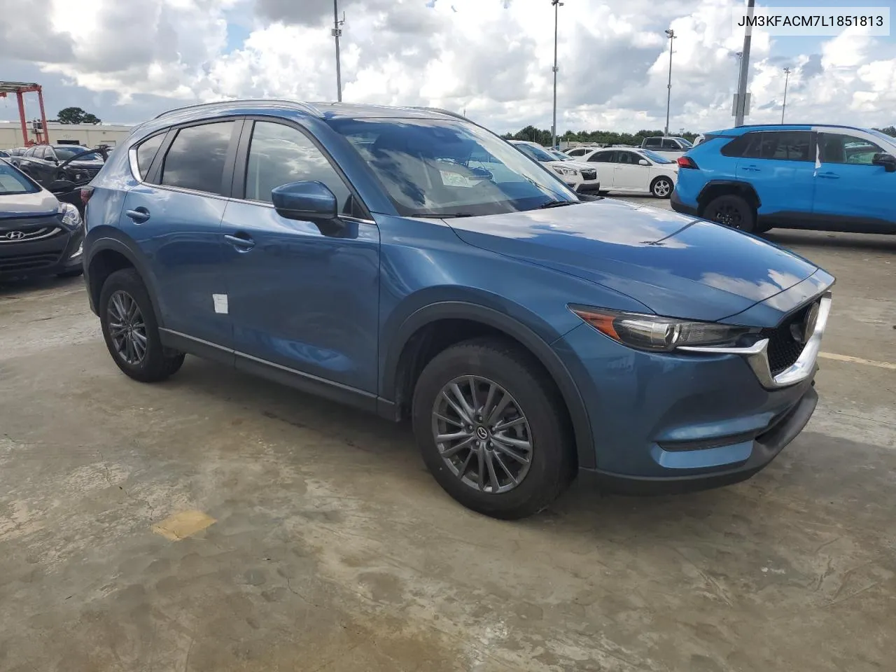 2020 Mazda Cx-5 Touring VIN: JM3KFACM7L1851813 Lot: 74071434