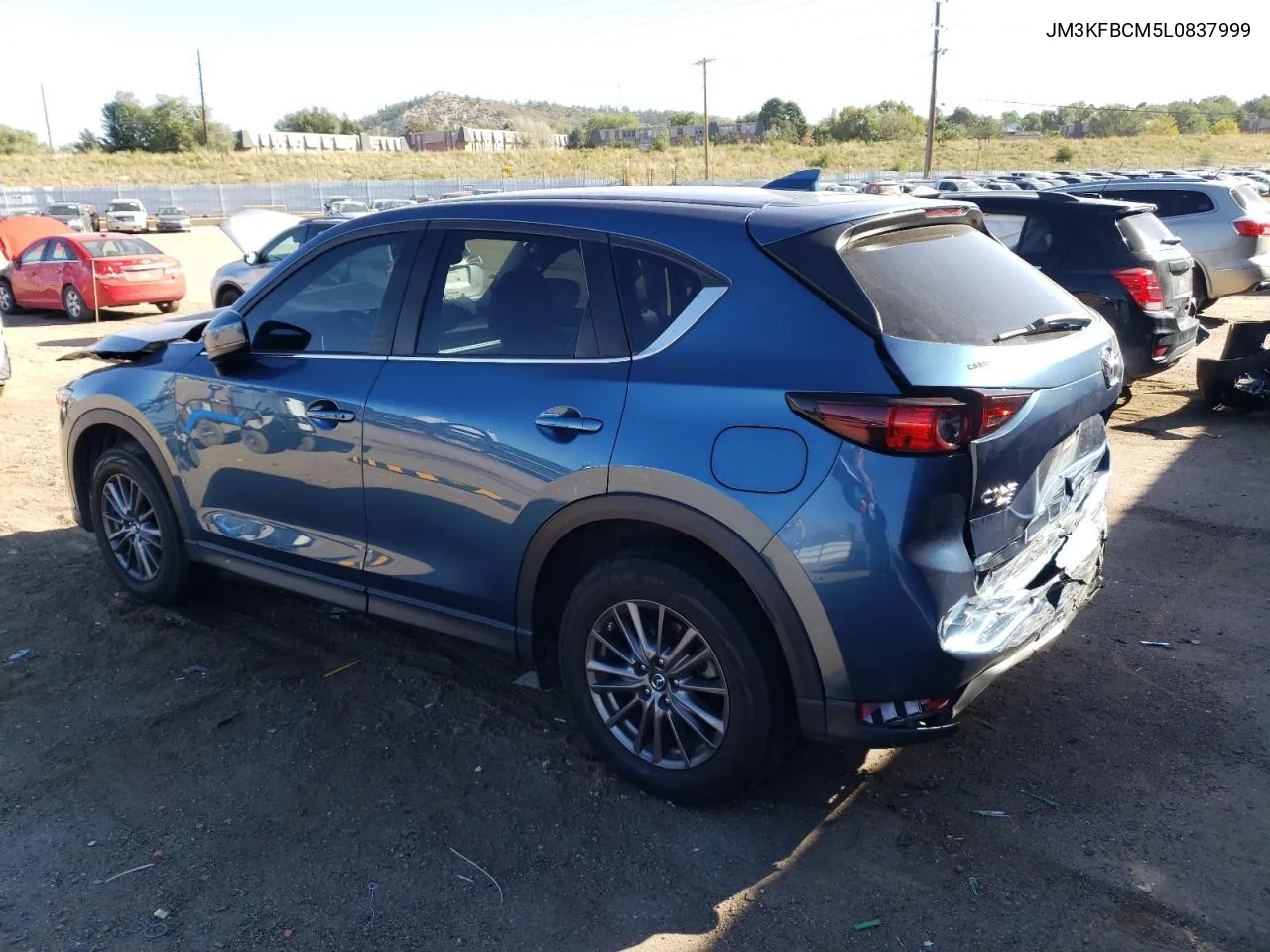 2020 Mazda Cx-5 Touring VIN: JM3KFBCM5L0837999 Lot: 74116624