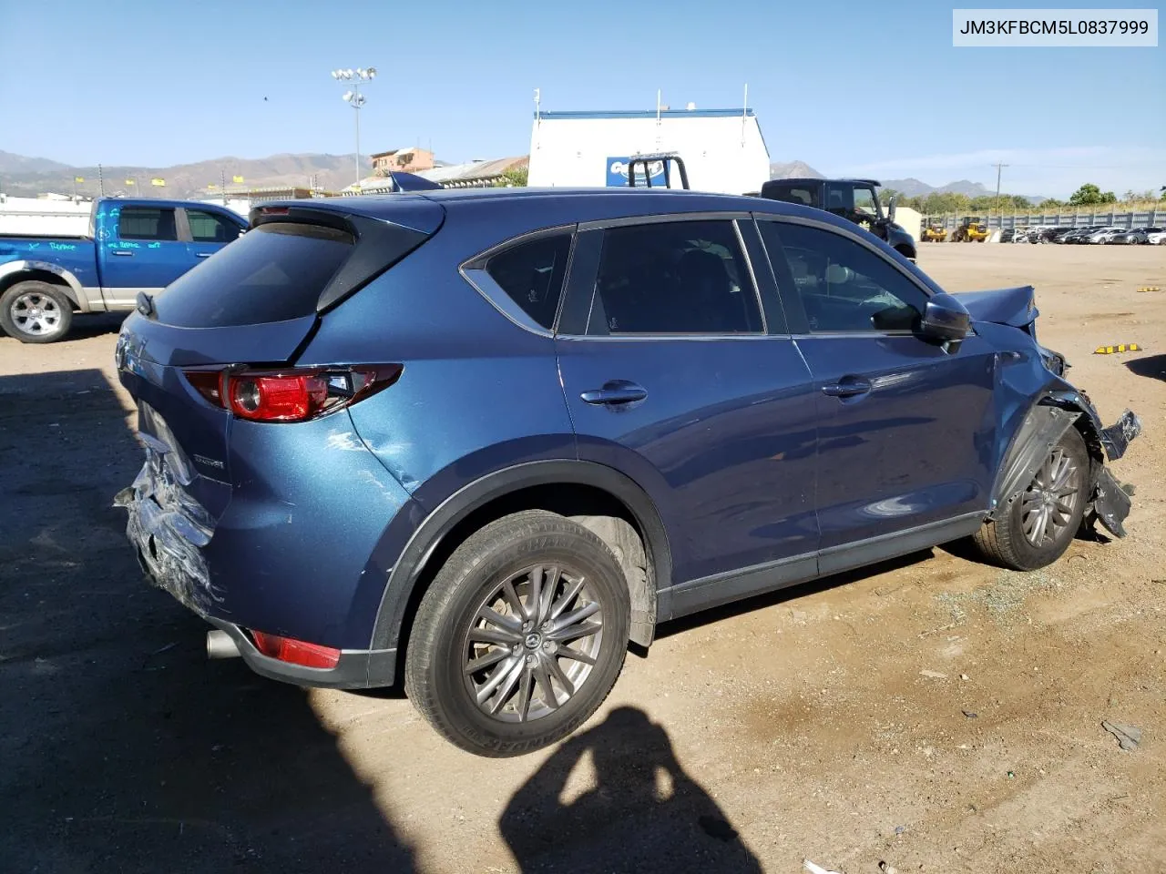 2020 Mazda Cx-5 Touring VIN: JM3KFBCM5L0837999 Lot: 74116624