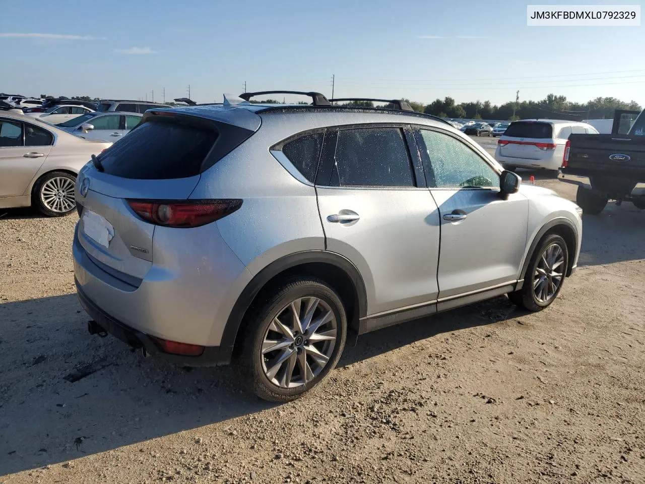 2020 Mazda Cx-5 Grand Touring VIN: JM3KFBDMXL0792329 Lot: 74128414